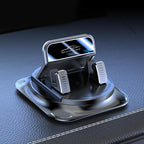 Car phone holder 360 degree rotation, suitablefor car navigation in-car dashboard, horizontaland vertica screen adjustment angle,suctioncup fixed non-slip mobile phone holdersuitable for iPhone and Android